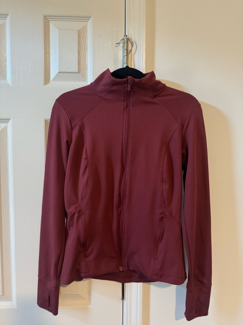 all in motion Maroon Full-Zip Active Jacket